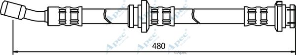 APEC BRAKING Тормозной шланг HOS3347